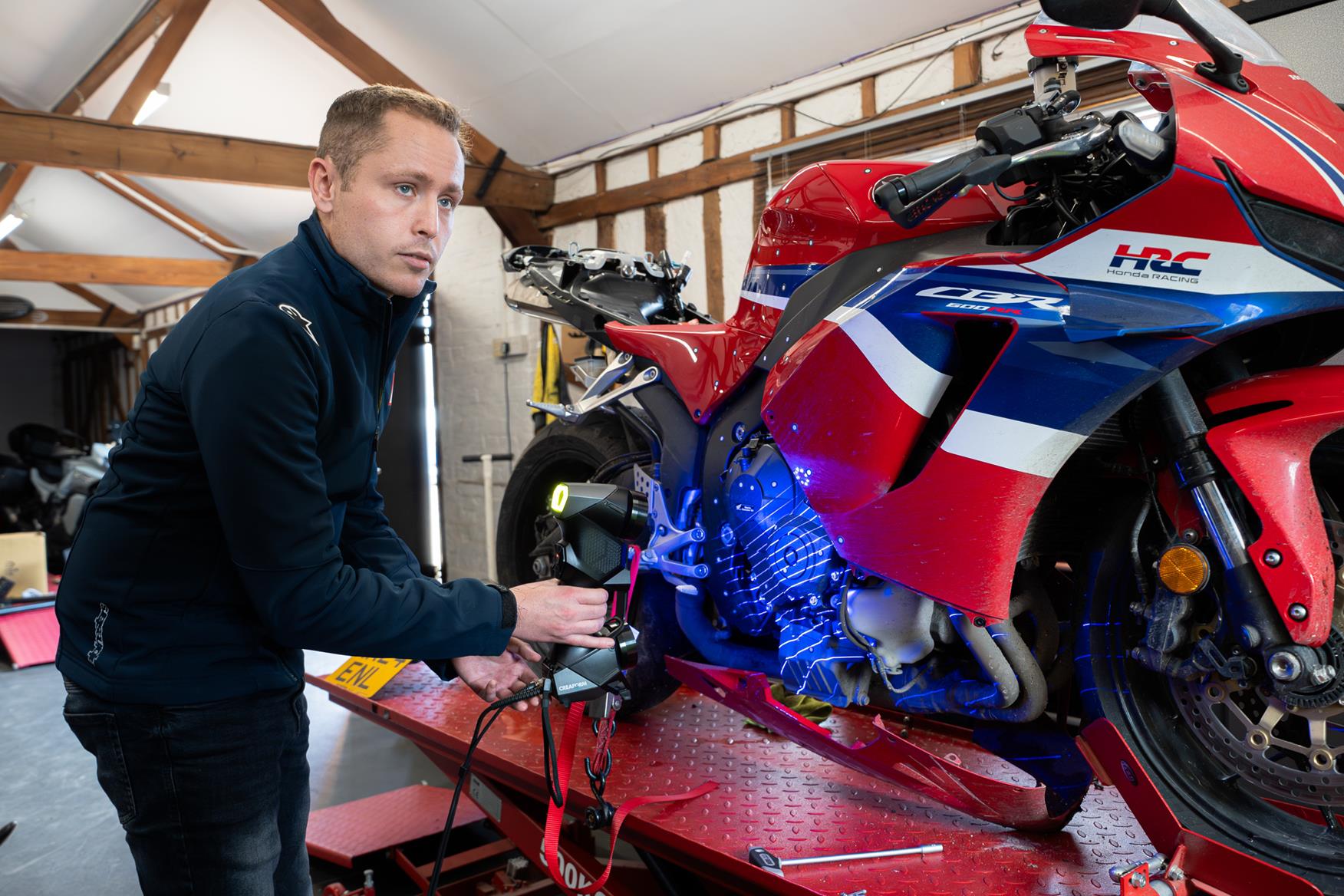 Rg Racing Limited Advanced scanners have revolutionised product design at R&G
