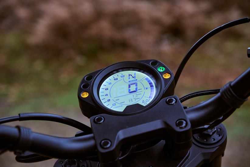 AJS Sedona 250 colour LCD dash