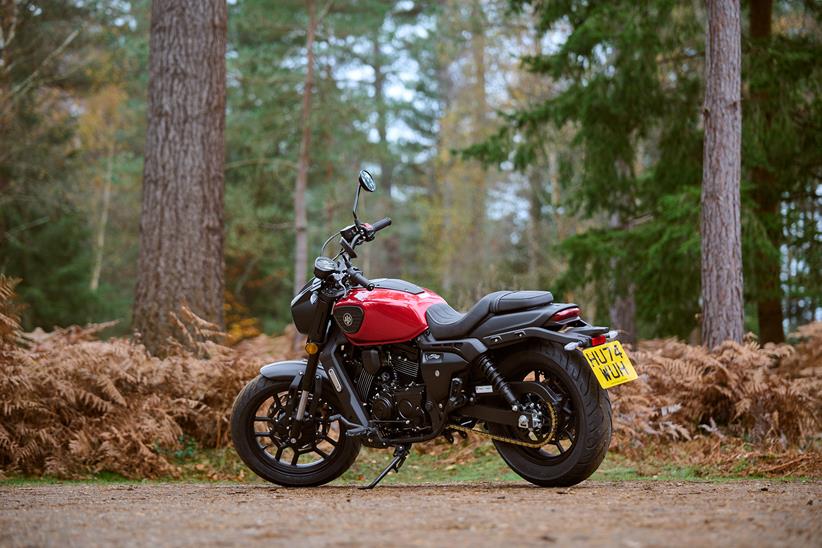 AJS Sedona 250 rear view