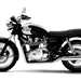 Triumph Bonneville motorcycle review - Side view