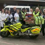 Lincs Blood Bikes boost distance covered in 2024 by 30% racking up a life-saving 180,000 miles