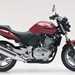 Honda CBF500 motorcycle review - Side view