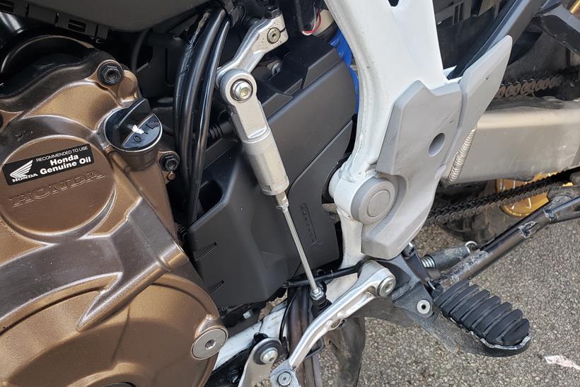 Honda Africa Twin Adventure Sports quickshifter