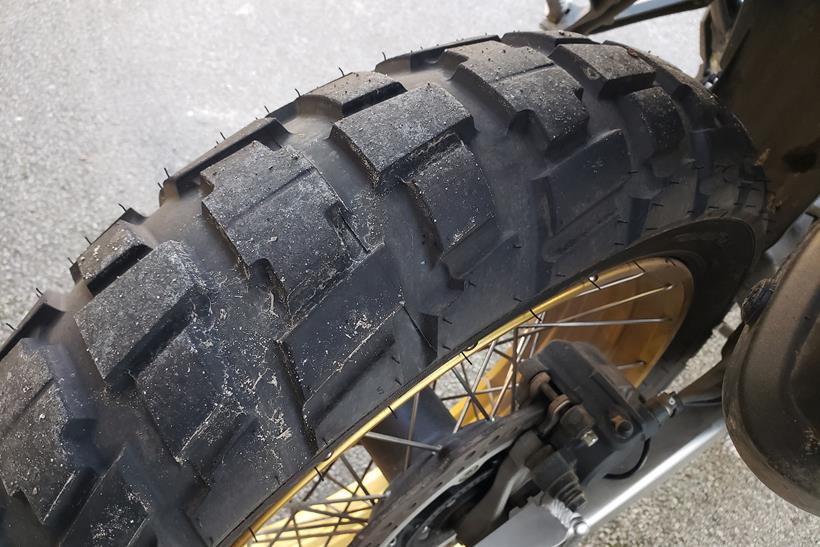 Honda Africa Twin Adventure Sports tyres