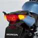 Honda CBF600 motorcycle review - Rear view