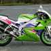 Kawasaki ZXR400 motorcycle review - Side view