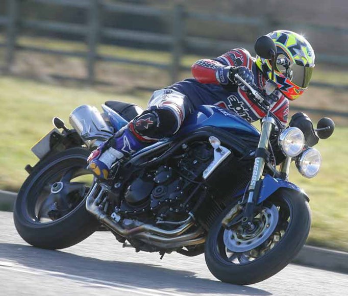 GPR Italia T.41.GPAN.PO paar goedgekeurd met Triumph Speed Triple 1050