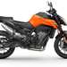 2025 KTM 790 Duke finished in orange