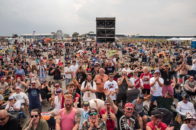 Crowds gather at the 2024 Day of Champions