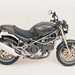 Ducati M600 Monster motorcycle review - Side view