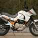 Kawasaki KLE500 motorcycle review - Side view
