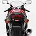 Honda CBR600F motorcycle review - Rear view