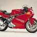 Ducati 600SS motorcycle review - Side view
