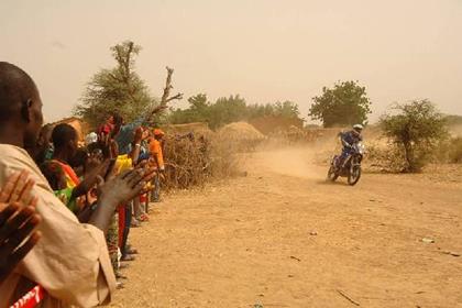 KTM's riders take in the local scenery 