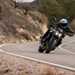 2025-on Kawasaki Z900 leaning into a bend