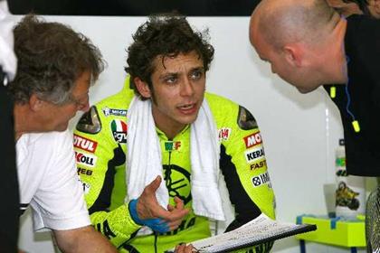 Rossi wants his Yamaha to have more parts 