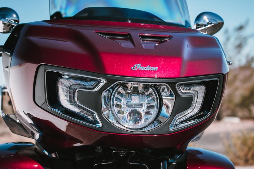 Indian Pursuit adaptive LED headlight