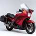Kawasaki GTR1000 motorcycle review - Side view