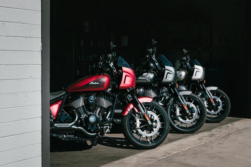 2025 Indian Sport Chief RT models together