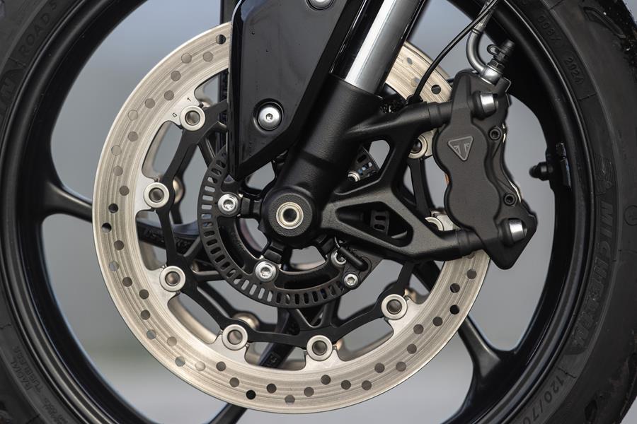 2025-on Triumph Tiger Sport 800 four pot brakes