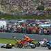 Rossi crashing out at turn 1 in Jerez at the 2006 season opener