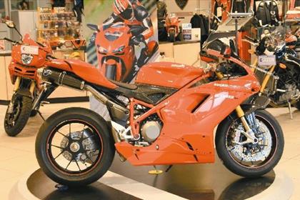 Take one brand new Ducati 1098S...