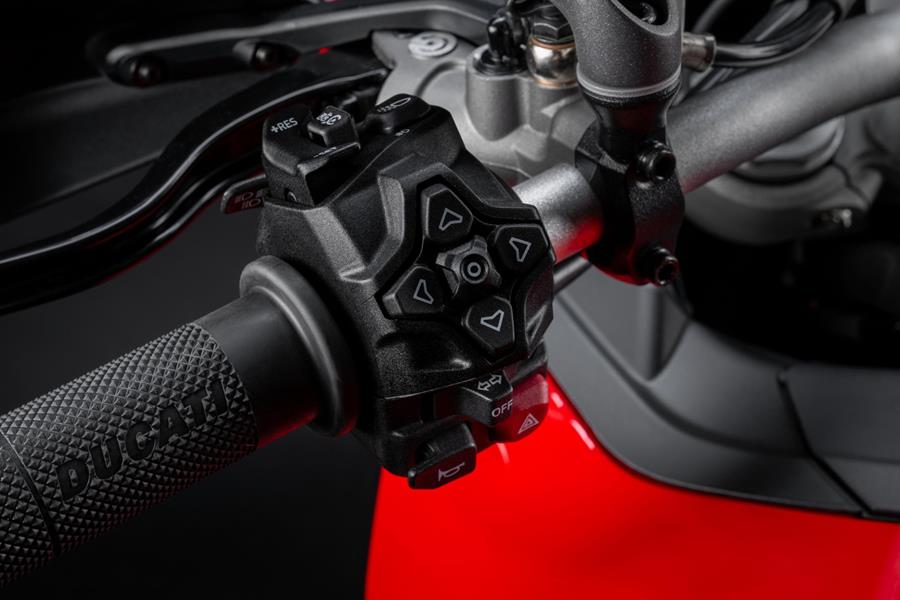 2025-on Ducati Multistrada V2 S left hand switch gear