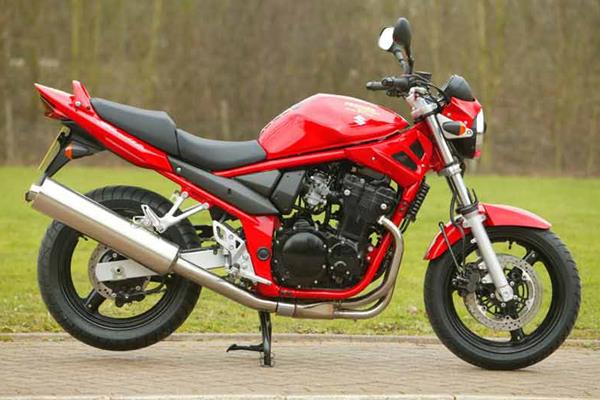 Suzuki GSF650 Bandit motorcycle review - Side view