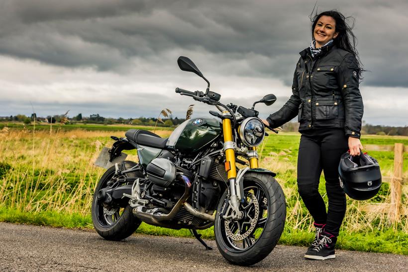 BMW R12 nineT tested for MCN by Saffron Wilson