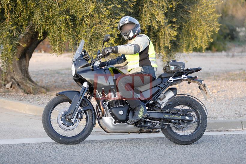 Royal Enfield Himalayan 650 spyshots