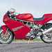 Ducati 900SS motorcycle review - Side view