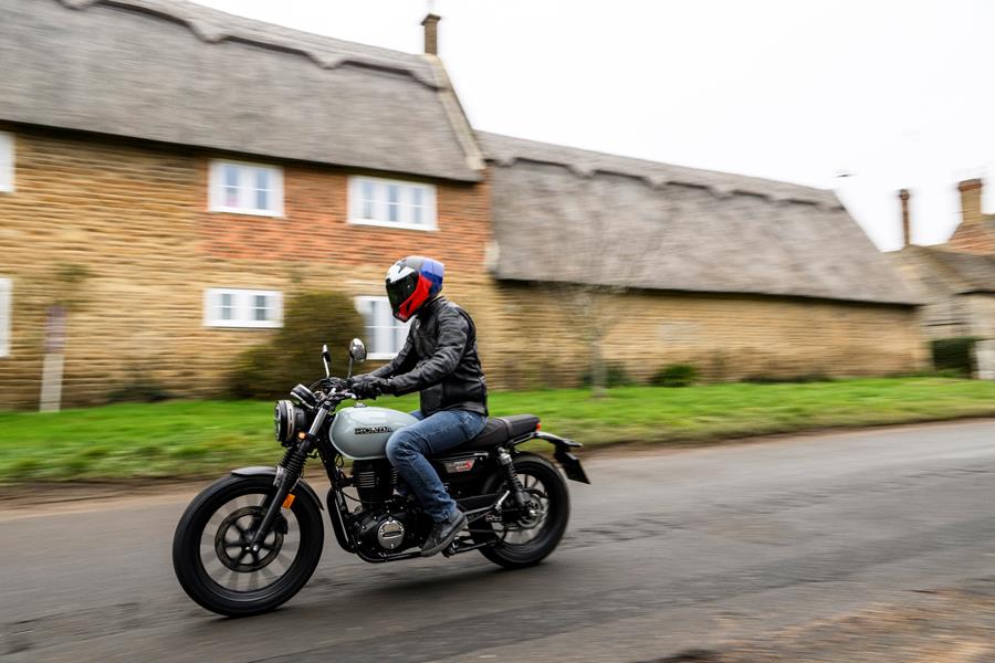 2025-on Honda GB350S exploring villages