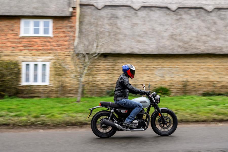 2025-on Honda GB350S exploring country roads