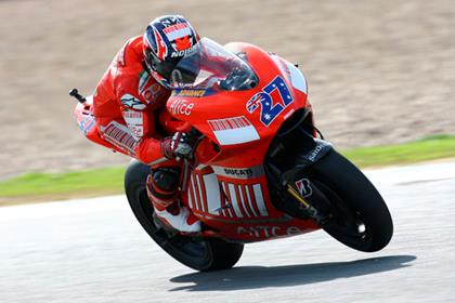 Casey Stoner goes back to basics