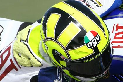 Rossi's furry number