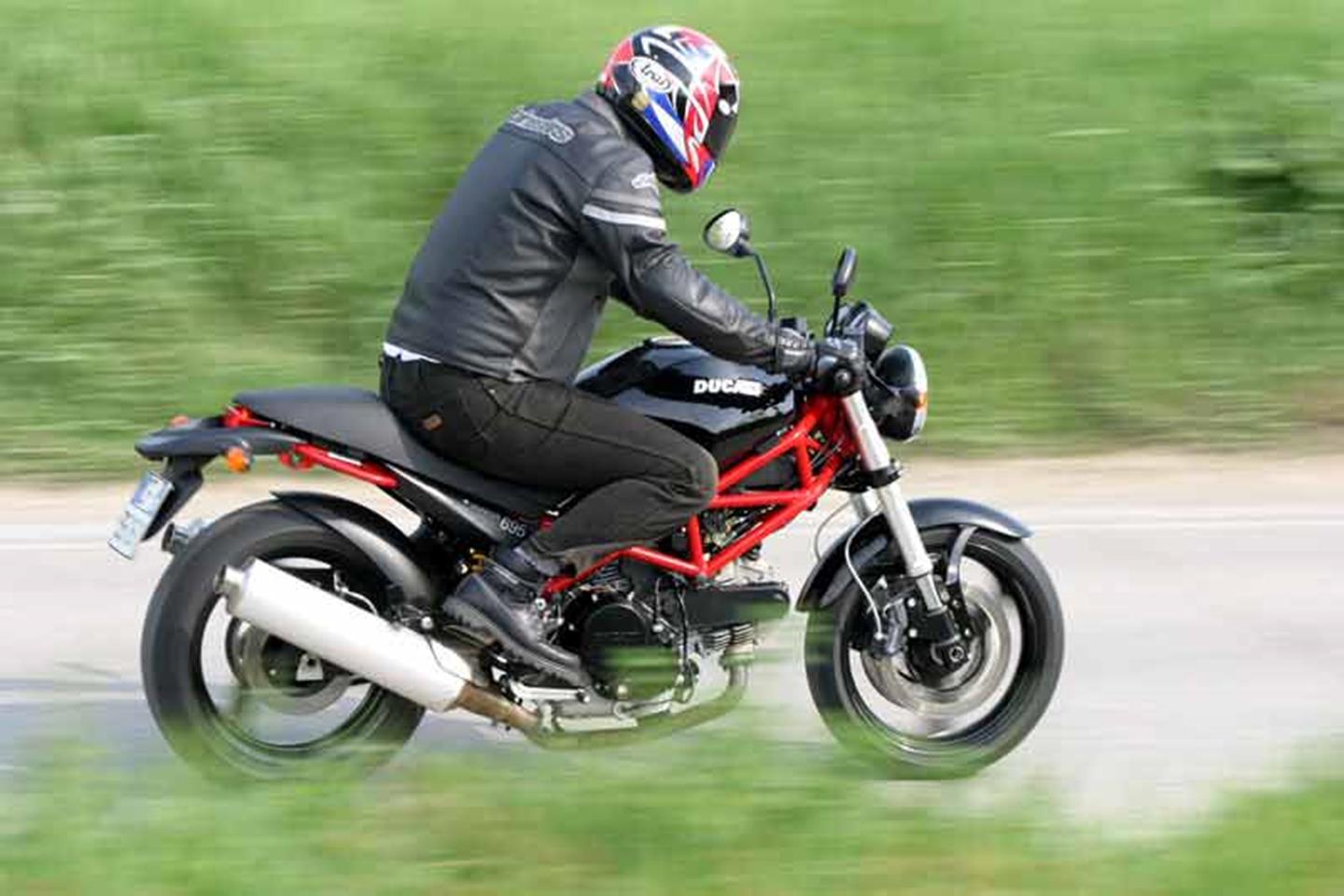 Ducati monster deals for tall riders