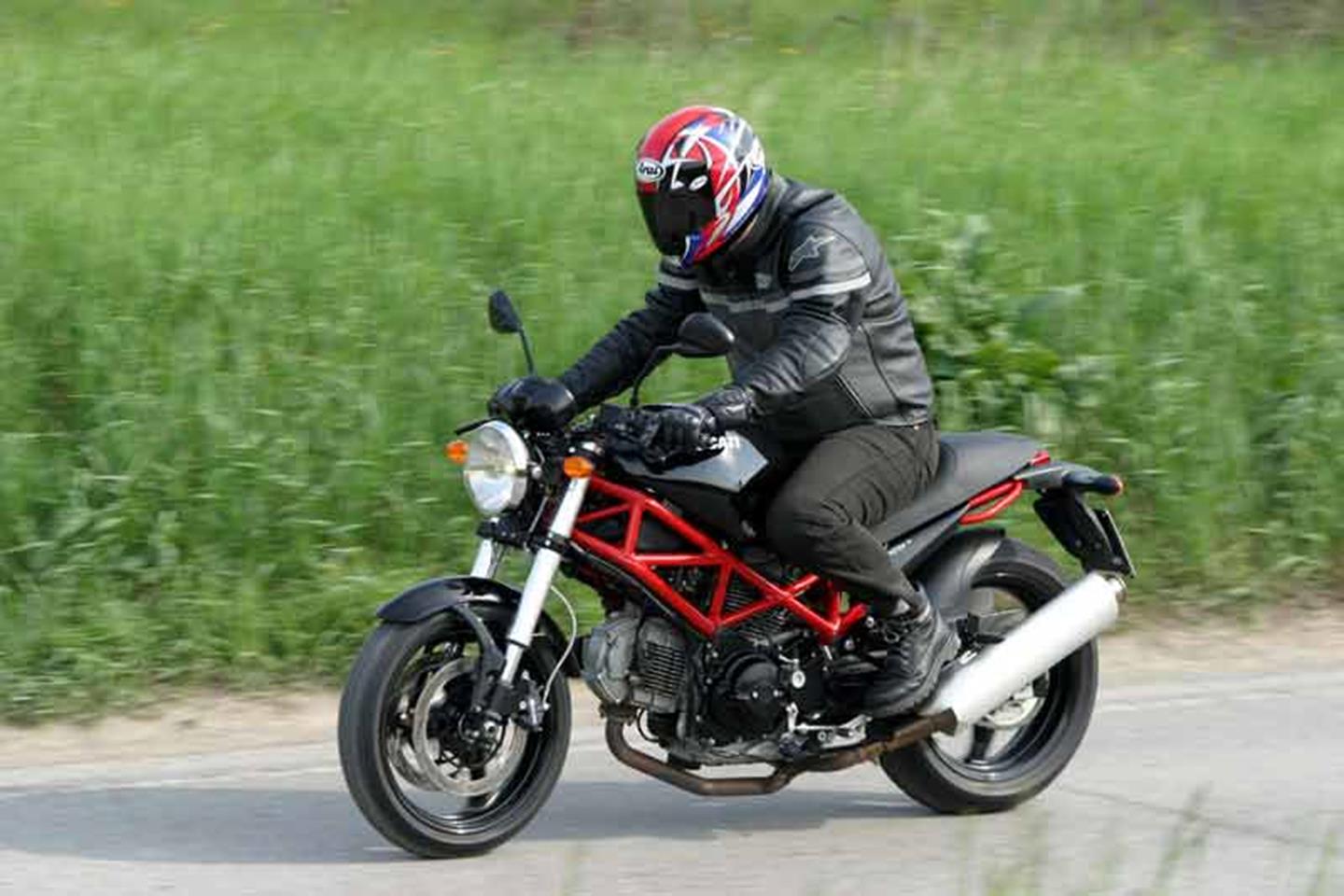 Smallest outlet ducati monster