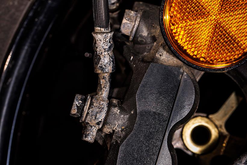 Honda CBR600RR caliper banjo bolt