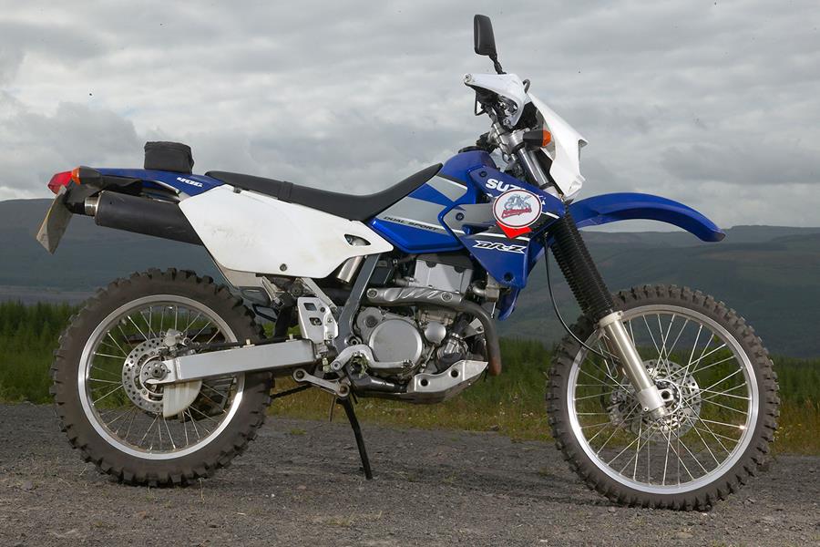 Suzuki DR-Z400S in blue