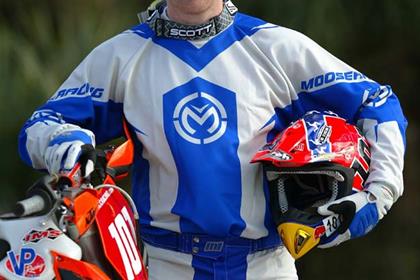 Knight finished fifth at the Steele Creek GNCC