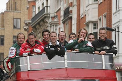 The BSB riders enjoyed a day out in London to launch this year's championship