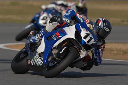 The Superstocks (pictured here) will not run as a support class for AMA Superbike