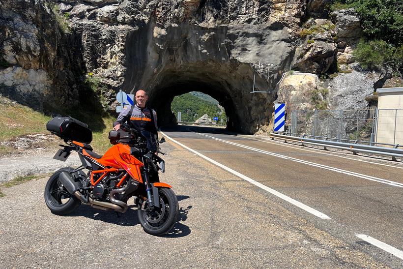 KTM 1390 Super Duke R Evo in the Picos