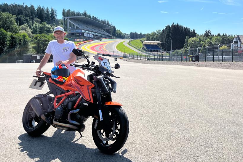 KTM 1390 Super Duke R Evo at Spa, Belgium