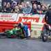 Racing incident at the Devitt Insurance MCN London Motorcycle Show