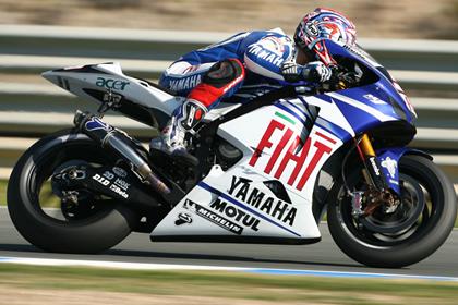 Fiat Yamaha's Edwards was fastest in the first practice session