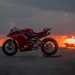 2025-on Ducati Panigale V2 S sunset backdrop