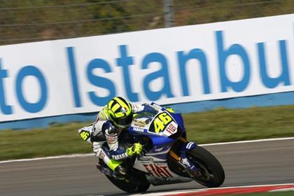 Rossi will start tomorrow's race from pole