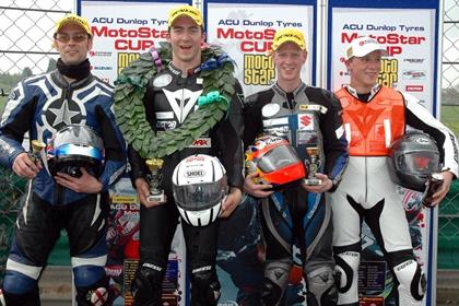 GSX-R podium at Croft