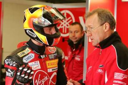 Haydon, seen here at Silverstone, expects to be back at Mondello Park next month